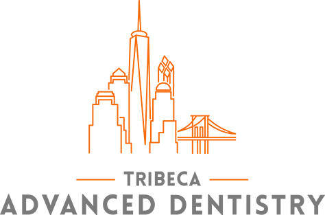 Лого стоматологической клиники Tribeca Advanced Dentistry, расположенной в центре Нью-Йорка